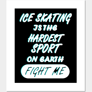 figure skating ice skating ice skates ice sports Posters and Art